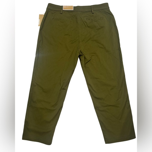 Michael Michael Kors Women’s High Rise Straight Ankle Pants Green Size 14 NWT - Picture 4 of 6